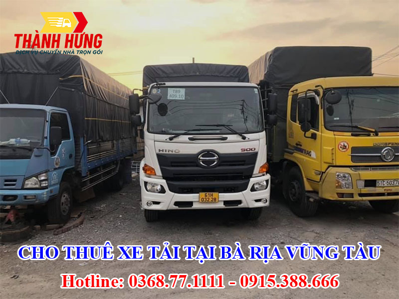 Cho Thuê Xe Tải Tại Bà Rịa - Vũng Tàu