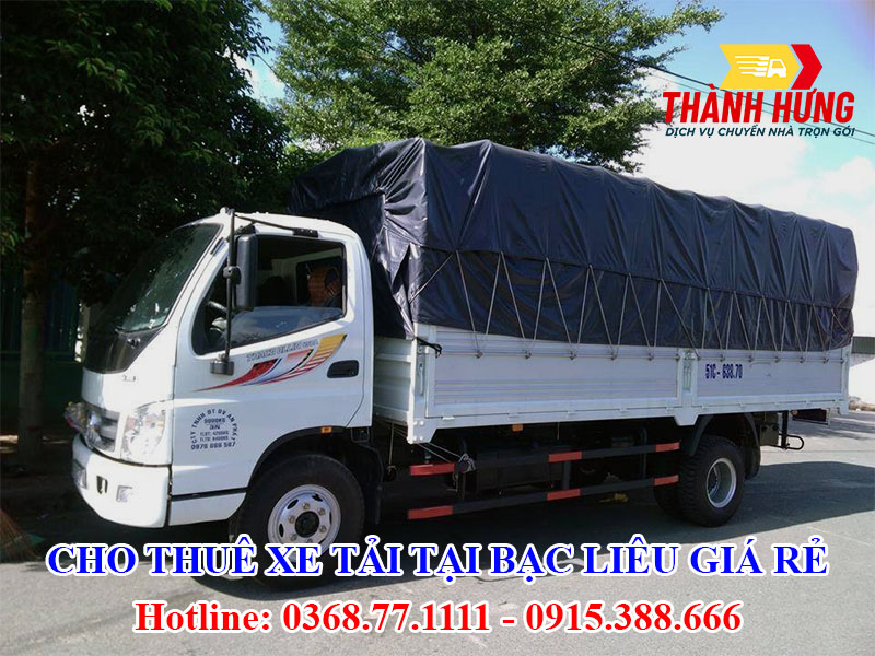 Cho Thuê Xe Tải Tại Bạc Liêu Giá Rẻ