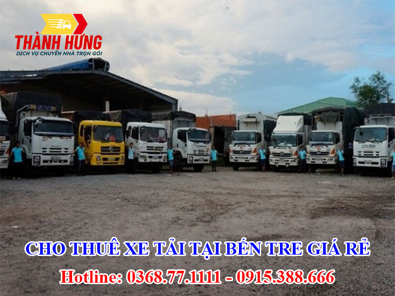 Cho Thuê Xe Tải Tại Bến Tre Giá Rẻ