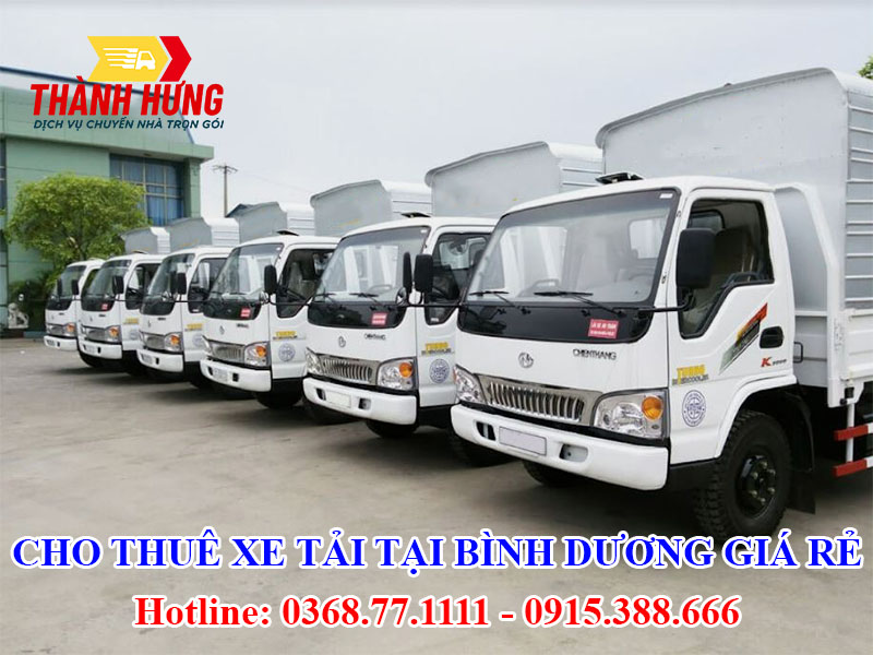 Cho Thuê Xe Tải Tại Bình Dương Giá Rẻ