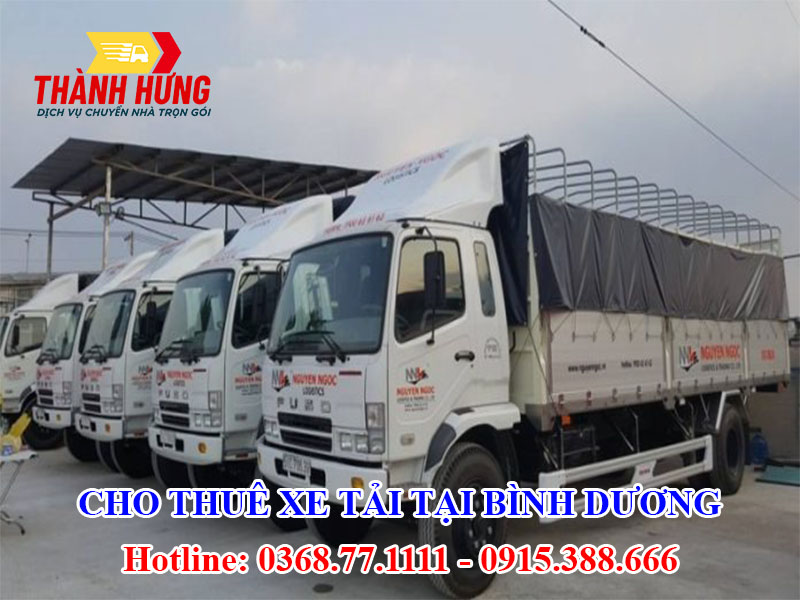 Cho Thuê Xe Tải Tại Bình Dương