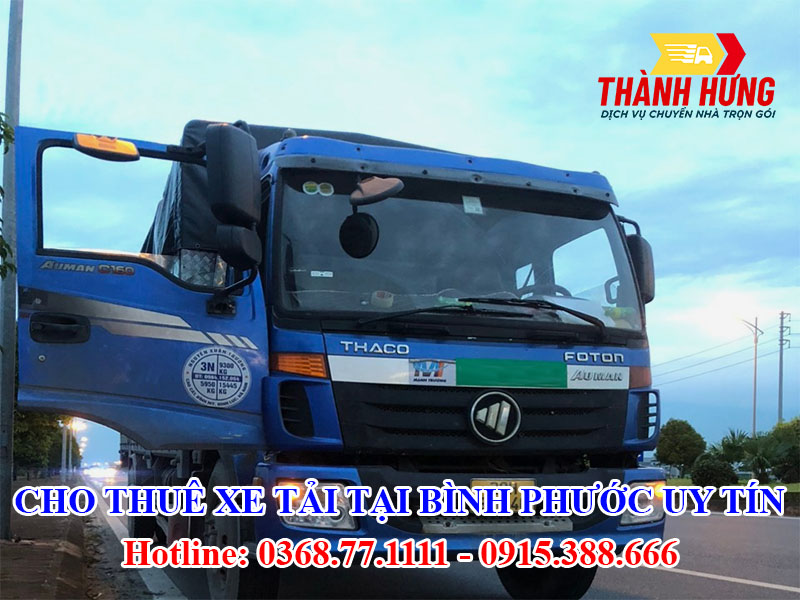 Cho Thuê Xe Tải Tại Bình Phước Uy Tín