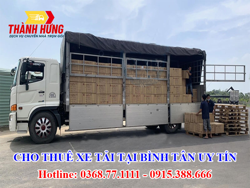 Cho Thuê Xe Tải Tại Bình Tân Uy Tín