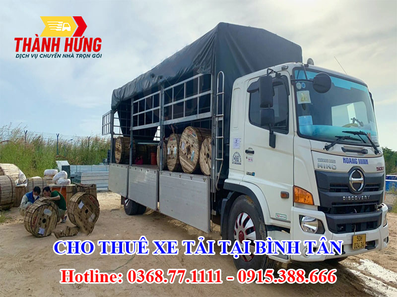 Cho Thuê Xe Tải Tại Bình Tân