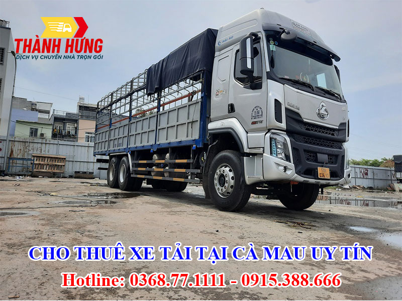 Cho Thuê Xe Tải Tại Cà Mau Uy Tín