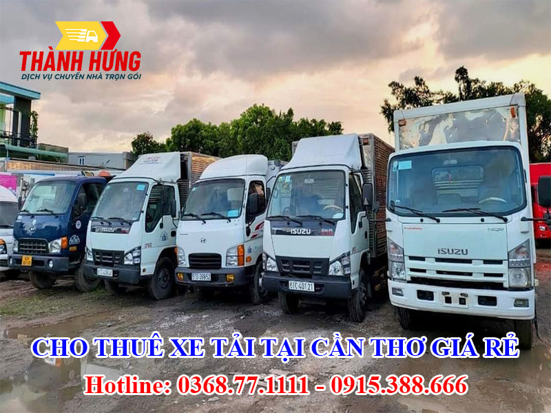 Cho Thuê Xe Tải Tại Cần Thơ Giá Rẻ
