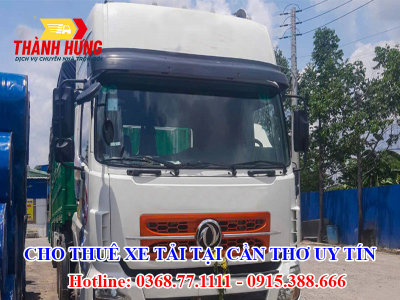 Cho Thuê Xe Tải Tại Cần Thơ Uy Tín