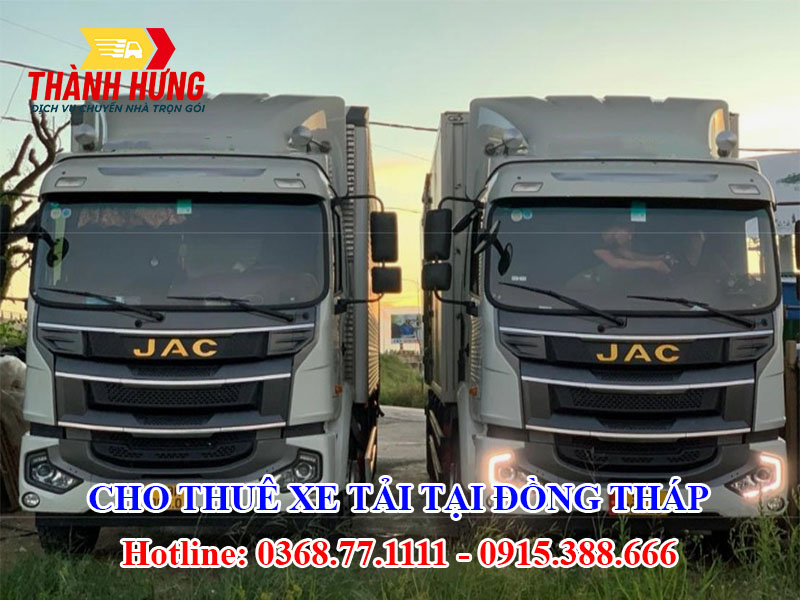 Cho Thuê Xe Tải Tại Đồng Tháp