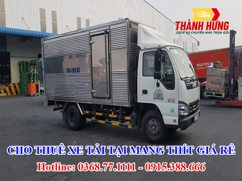 Cho Thuê Xe Tải Tại Mang Thít Giá Rẻ