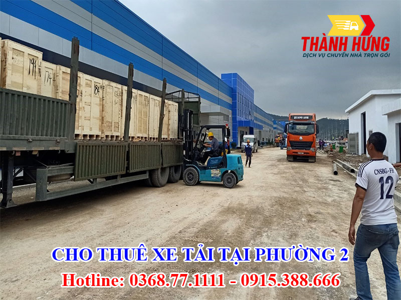 Cho Thuê Xe Tải Tại Phường 2