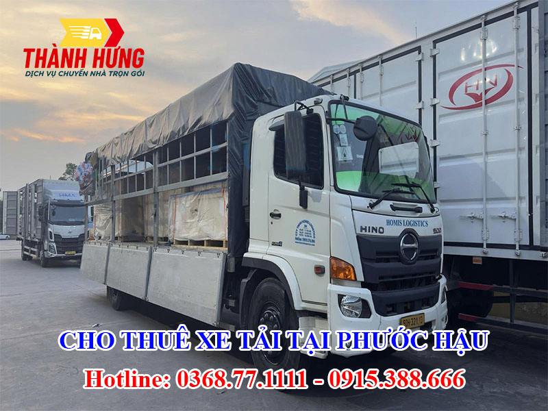 Cho Thuê Xe Tải Tại Phường Phước Hậu