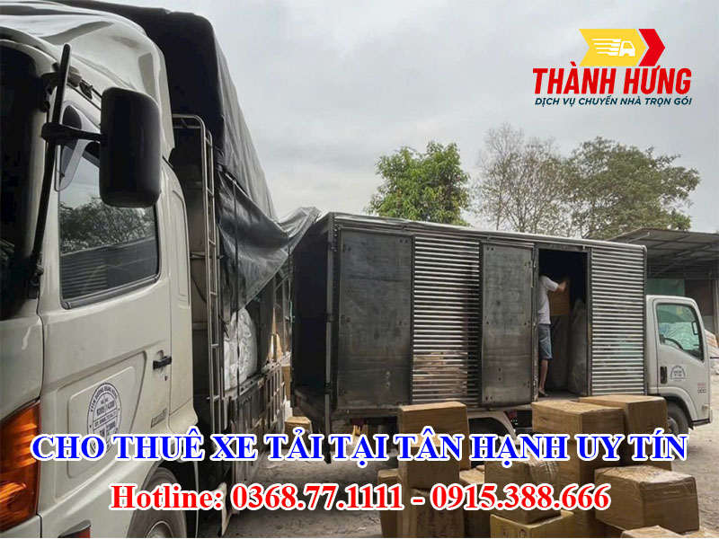 Cho Thuê Xe Tải Tại Phường Tân Hạnh Uy Tín