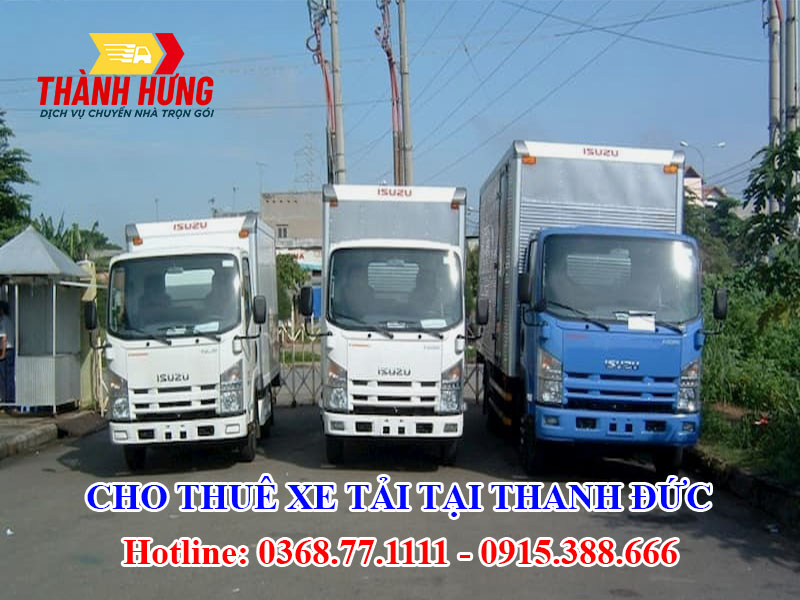 Cho Thuê Xe Tải Tại Phường Thanh Đức