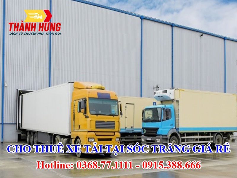 Cho Thuê Xe Tải Tại Sóc Trăng Giá Rẻ