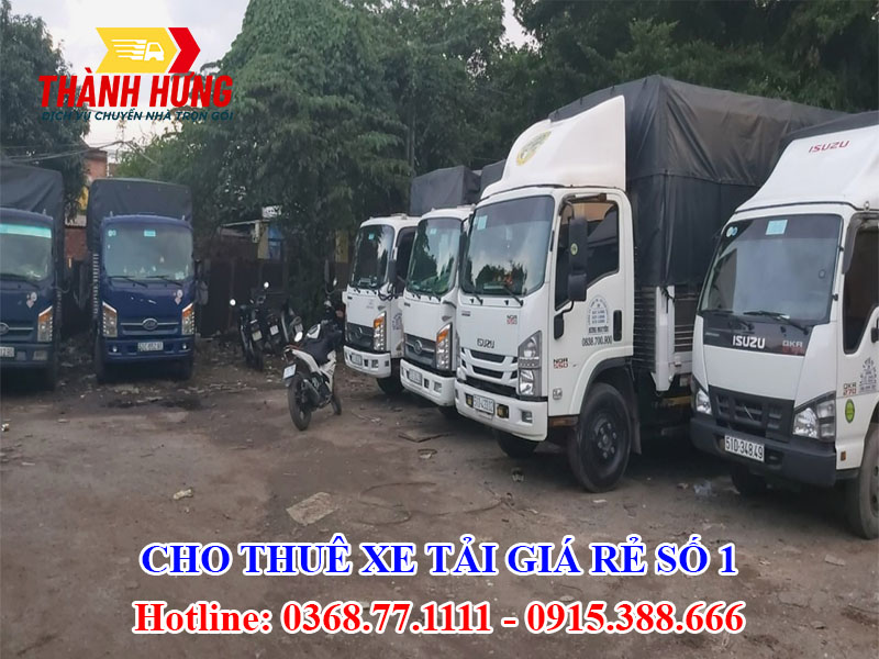 Cho Thuê Xe Tải Tại Tiền Giang Uy Tín Giá Rẻ