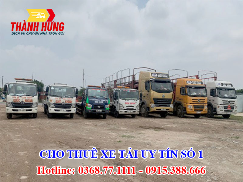 Cho Thuê Xe Tải Tại Tiền Giang Uy Tín Số 1