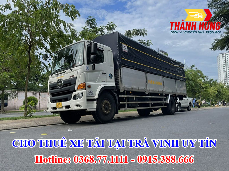 Cho Thuê Xe Tải Tại Trà Vinh Uy Tín