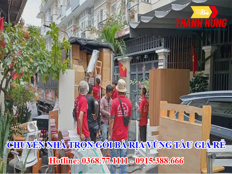 Chuyển Nhà Trọn Gói Tại Bà Rịa Vũng Tàu Giá Rẻ