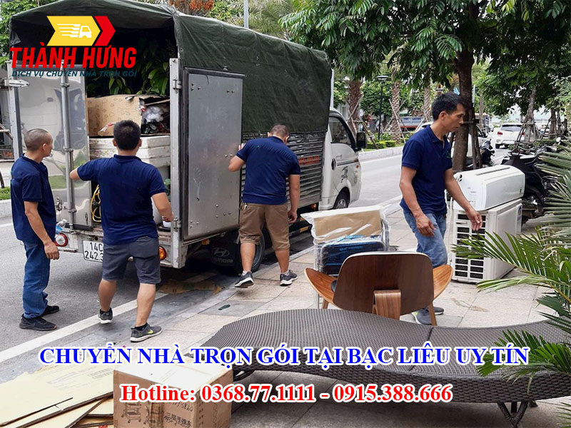 Chuyển Nhà Trọn Gói Tại Bạc Liêu Uy Tín