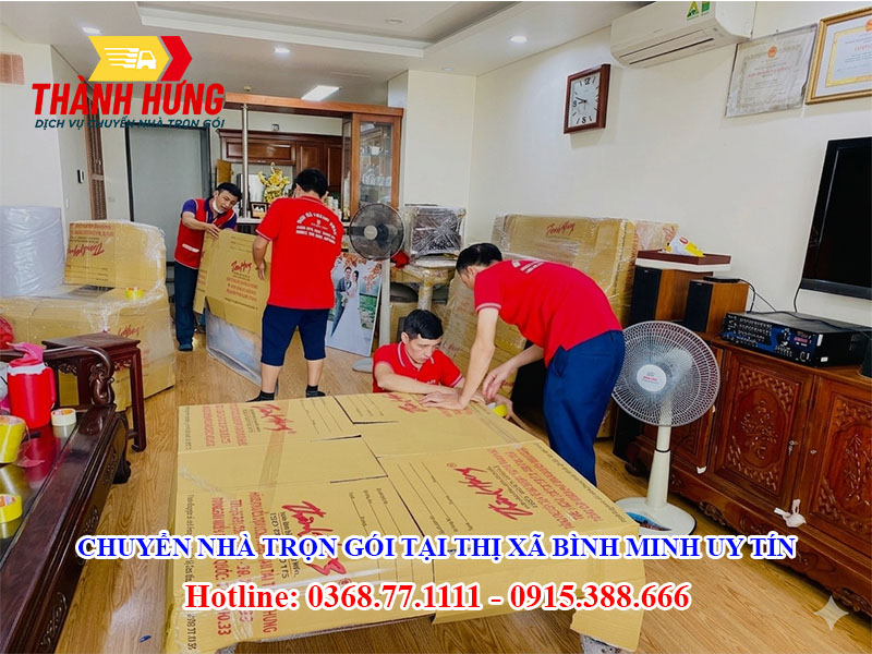 Chuyển Nhà Trọn Gói Tại Thị Xã Bình Minh Uy Tín