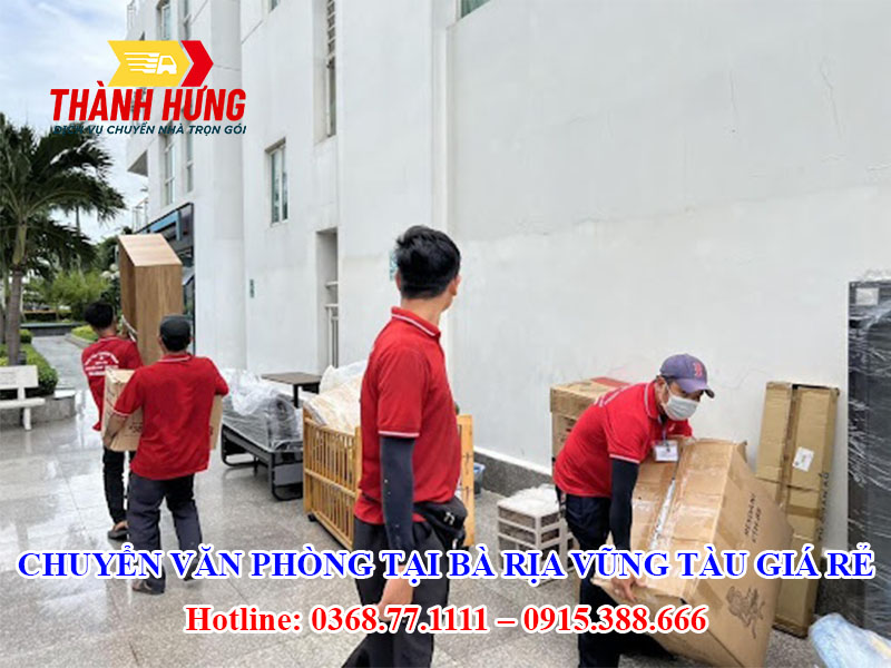 Chuyển Văn Phòng Tại Bà Rịa - Vũng Tàu Giá Rẻ