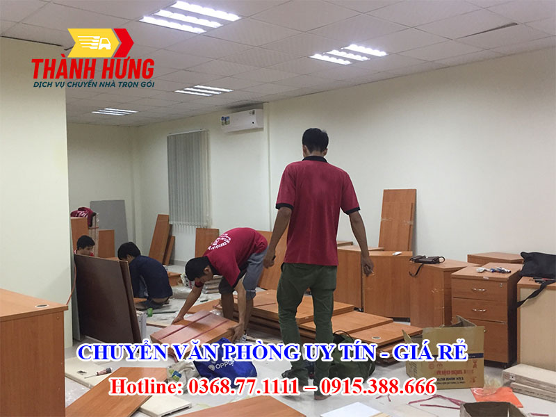 Chuyển Văn Phòng Tại Bạc Liêu Giá Rẻ