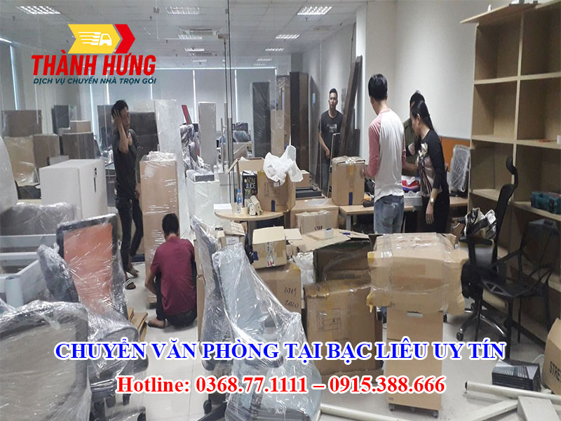 Chuyển Văn Phòng Tại Bạc Liêu Uy Tín