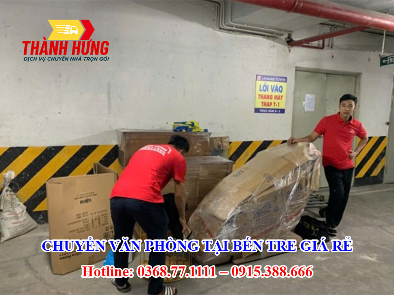 Chuyển Văn Phòng Tại Bến Tre Giá Rẻ