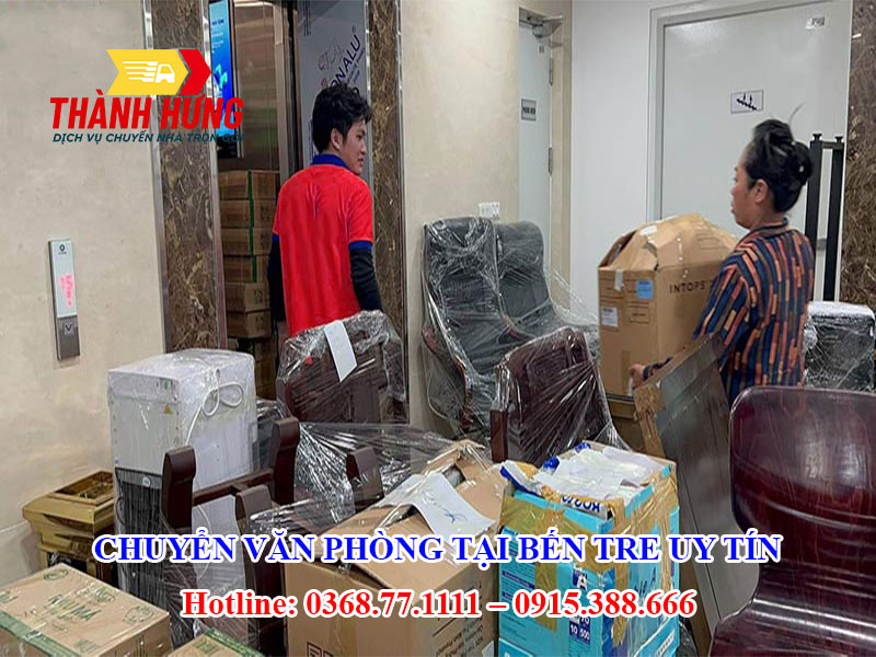 Chuyển Văn Phòng Tại Bến Tre Uy Tín