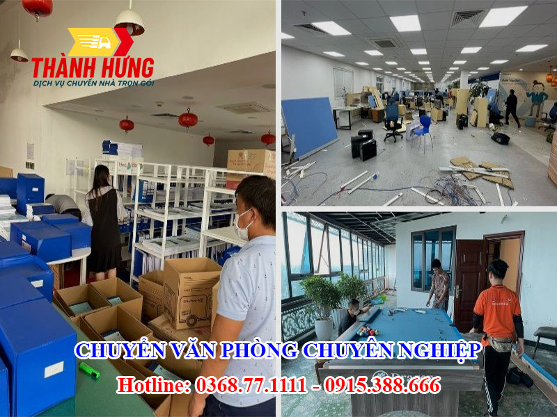 Chuyển Văn Phòng Tại Bình Dương Chuyên Nghiệp