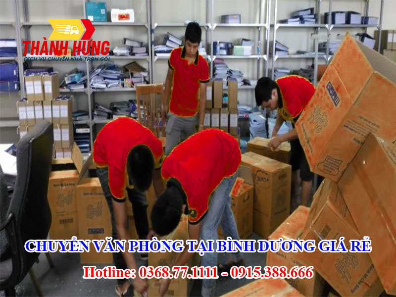 Chuyển Văn Phòng Tại Bình Dương Giá Rẻ