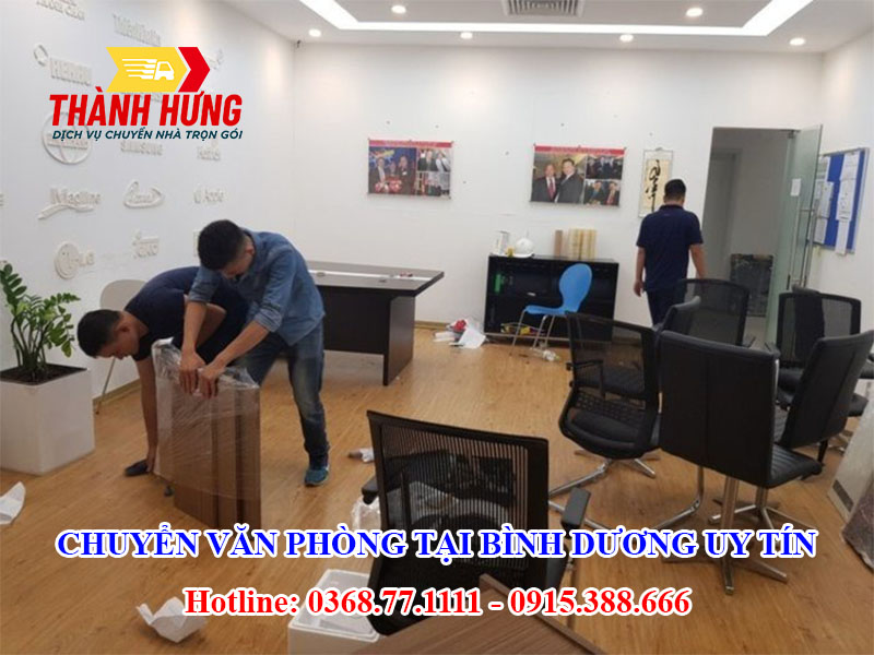 Chuyển Văn Phòng Tại Bình Dương Uy Tín