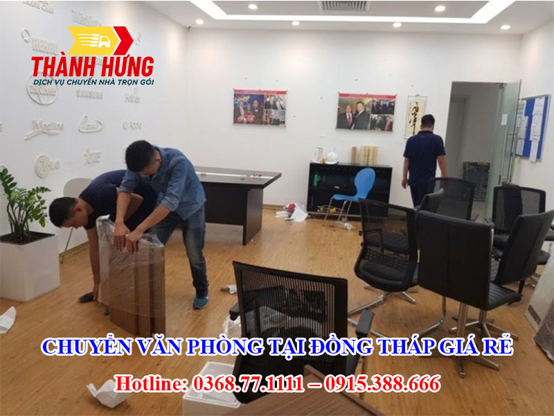Chuyển Văn Phòng Tại Đồng Tháp Giá Rẻ