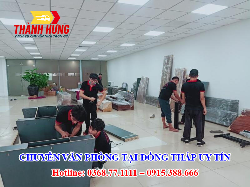 Chuyển Văn Phòng Tại Đồng Tháp Uy Tín