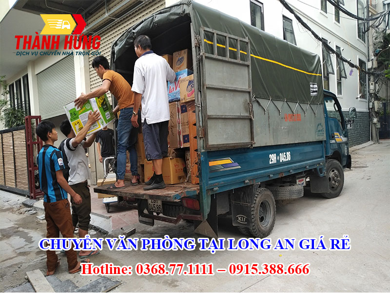 Chuyển Văn Phòng Tại Long An Giá Rẻ