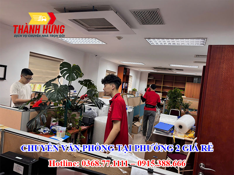 Chuyển Văn Phòng Tại Phường 2 Giá Rẻ
