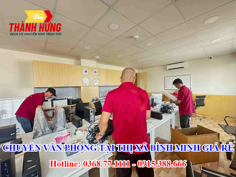 Chuyển Văn Phòng Tại Thị Xã Bình Minh Giá Rẻ