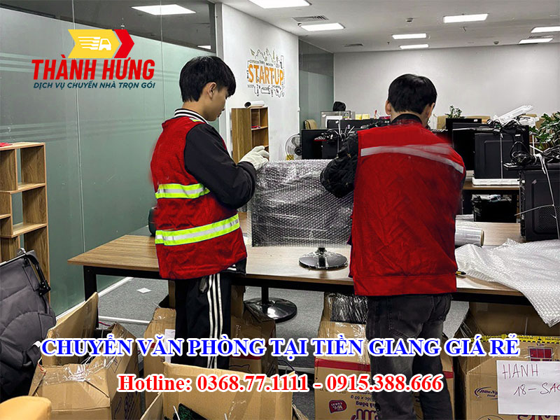 Chuyển Văn Phòng Tại Tiền Giang Giá Rẻ