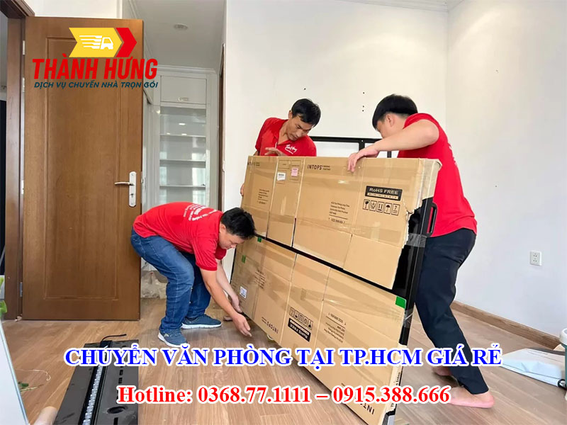 Chuyển Văn Phòng Tại TP. HCM Giá Rẻ