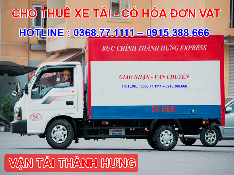 Cho Thuê Xe Tải - Có Hóa Đơn VAT
