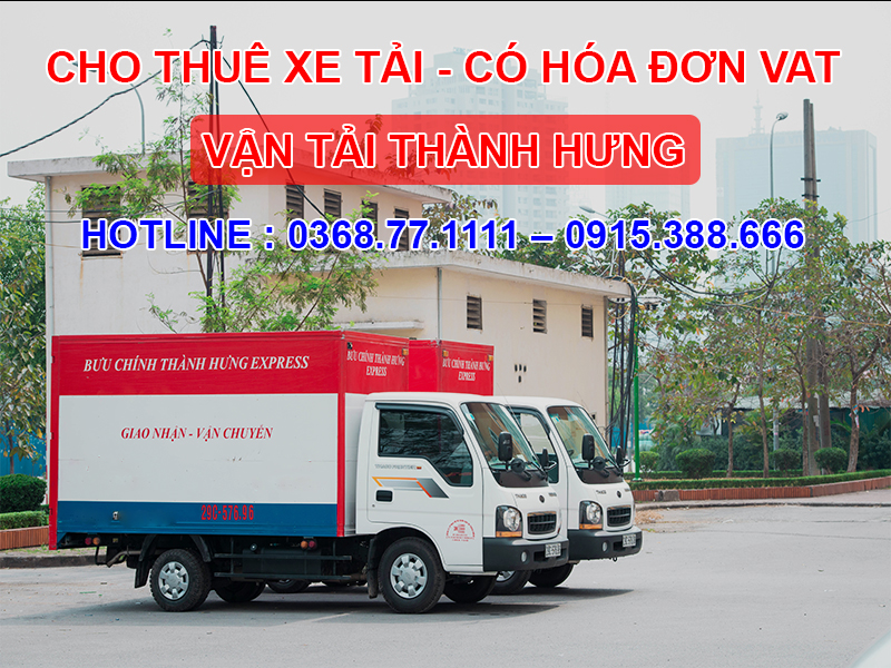 Cho Thuê Xe Tải - Có Hóa Đơn VAT