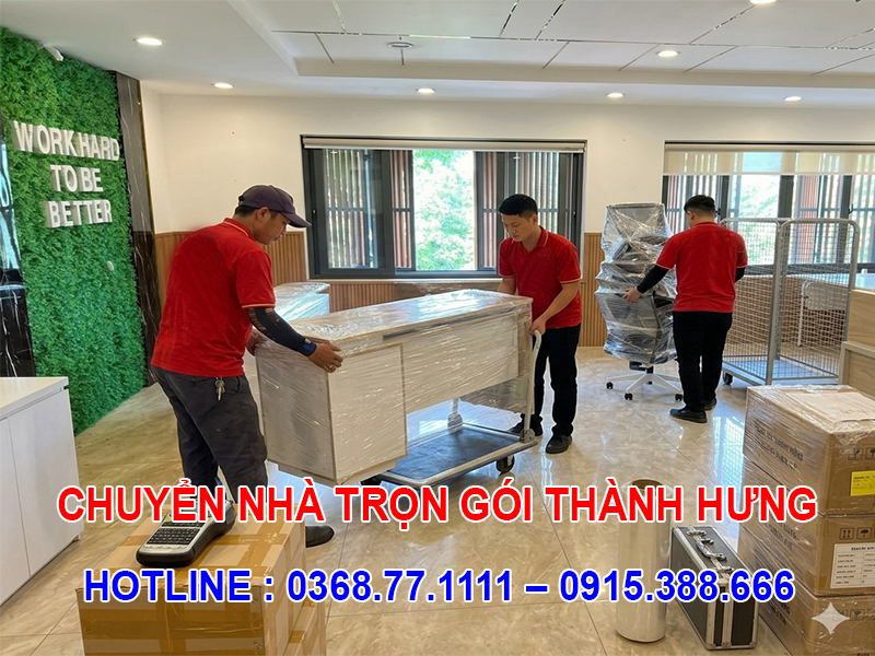 Chuyển Văn Phòng Của Chuyển Nhà Thành Hưng