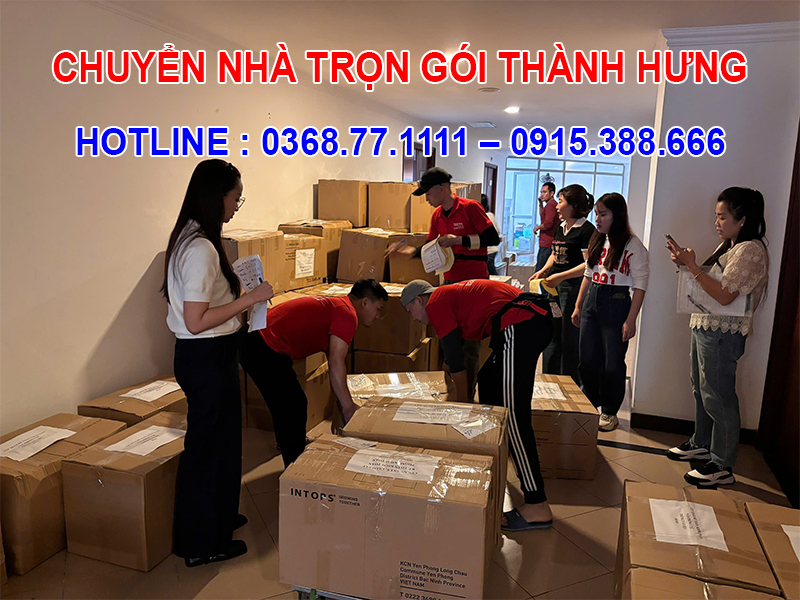 Chuyển Văn Phòng Của Chuyển Nhà Thành Hưng