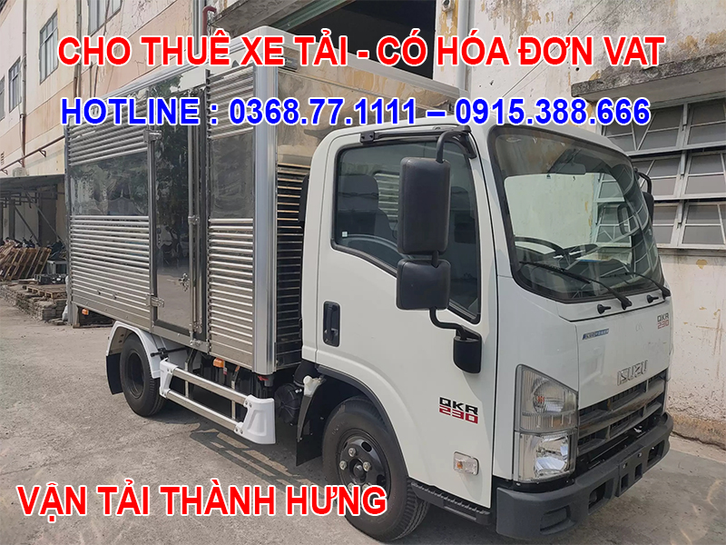Cho Thuê Xe Tải - Có Hóa Đơn VAT