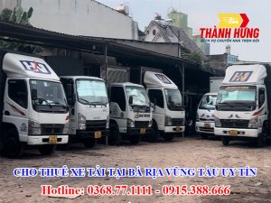 Cho Thuê Xe Tải Tại Bà Rịa - Vũng Tàu Uy Tín
