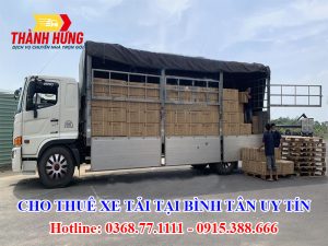 Cho Thuê Xe Tải Tại Bình Tân Uy Tín