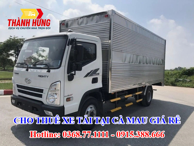 Cho Thuê Xe Tải Tại Cà Mau Giá Rẻ