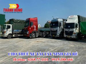 Cho Thuê Xe Tải Tại Tây Ninh Giá Rẻ