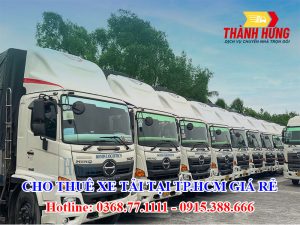 Cho Thuê Xe Tải Tại TP. HCM Giá Rẻ