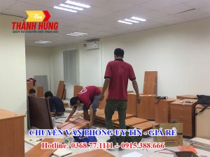 Chuyển Văn Phòng Tại Bạc Liêu Giá Rẻ